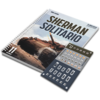 SHERMAN SOLITARIO + PLANCHA FICHAS