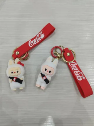 Portachiavi Labubu Coca Cola