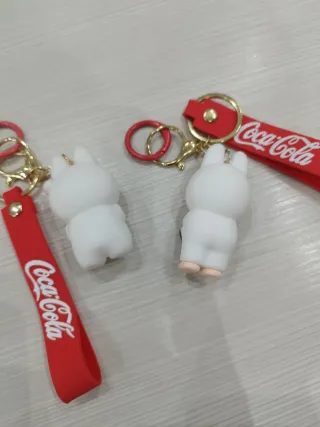 Portachiavi Labubu Coca Cola