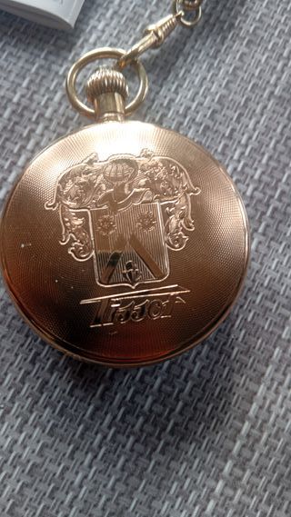 Reloj de Bolsillo Tissot Suizo Dorado