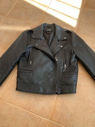 Cazadora Cuero Pull&Bear T M