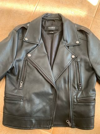 Cazadora Cuero Pull&Bear T M