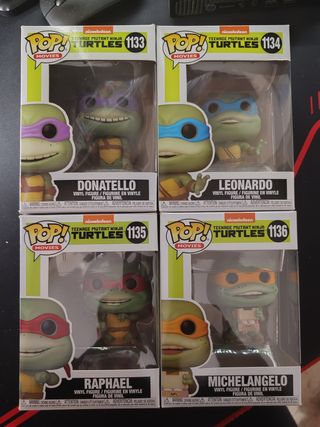 Funko Pop! TMNT Set 4 Pezzi