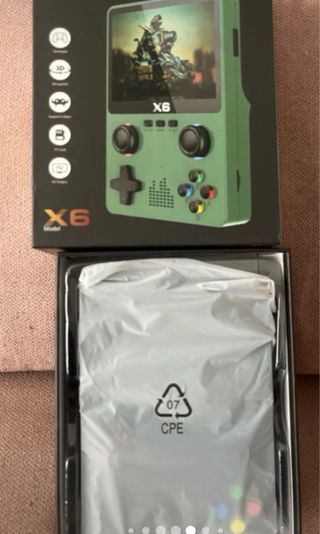 Consola de videojuegos X6 portátil