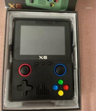 Consola de videojuegos X6 portátil