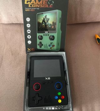 Consola de videojuegos X6 portátil