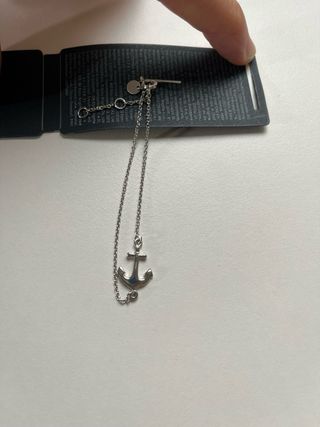 Pulsera Plata Ley Ancla Bijou Brigitte