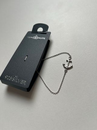 Pulsera Plata Ley Ancla Bijou Brigitte