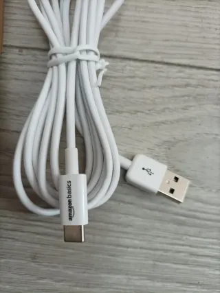 Cable de Carga rápida USB-C a USB-A 2.0 1.8m