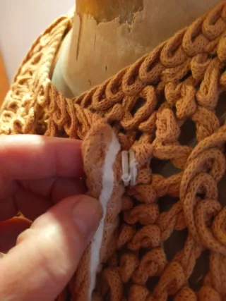 Fabuloso abrigo en crochet