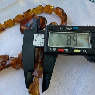 Collar de ámbar con colgante