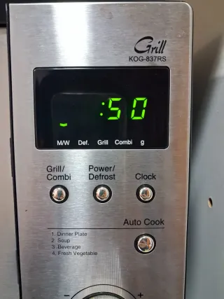 Microondas Daewoo Plata