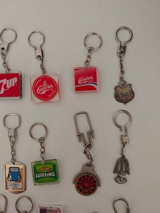 Lote Llaveros antiguos de colección vintage Madrid