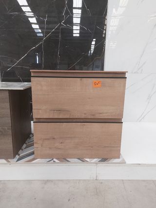 Mueble suspendido sin lavabo de 60cm