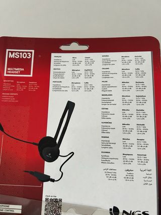 MS103 Multimedia Headset