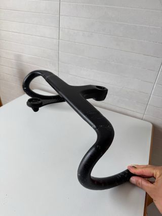 Manillar carbono integrado