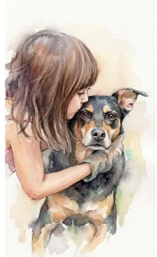 Retratos de mascotas hechos a mano