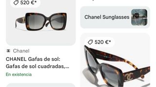 Gafas de Sol Chanel Tortoise Dorado