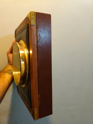 Reloj Pared y Armario Llaves Madera