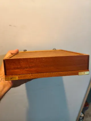 Reloj Pared y Armario Llaves Madera