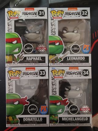 Funko Pop! TMNT Chase Edition (4 pezzi)