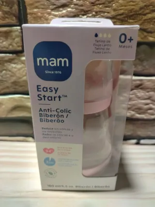 MAM Easy Start Anti-Colic Biberón 160 ml  0+ m