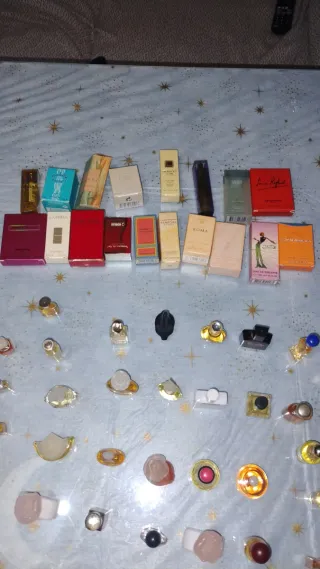 Lote de 70 perfumes de diferentes marcas