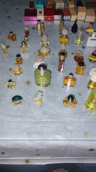 Lote de 70 perfumes de diferentes marcas