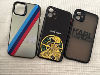 Fundas iPhone 11 BMW, Karl Lagerfeld, Stone Island