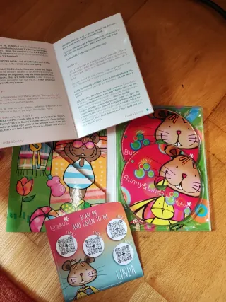 Kids and us. Linda & Bunny. (Libro y CD)