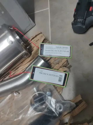 Tubo de escape GPR Benelli Trk 502X