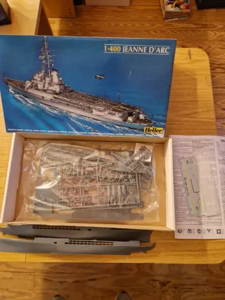 Lote maquetas portaaviones diferentes marcas Nuevo