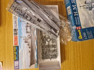 Lote maquetas portaaviones diferentes marcas Nuevo