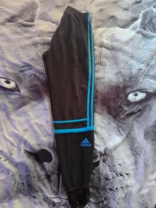 Pantalón Chándal Adidas Challenger Negro/Azul