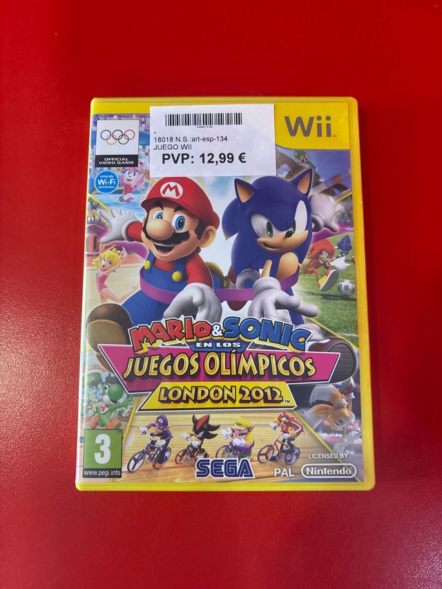 Mario & Sonic Juegos Olímpicos London 2012 Wii