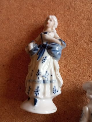 2 Figuras Porcelana Japonesa