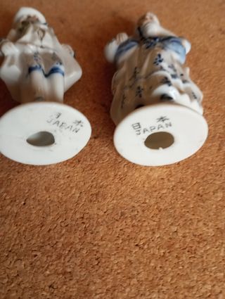 2 Figuras Porcelana Japonesa