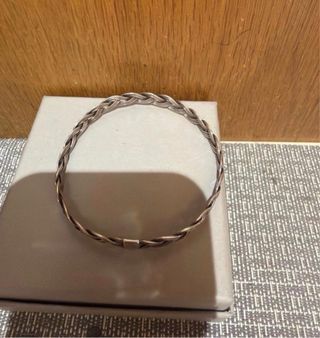 Pulsera Plata de Ley Trenzada