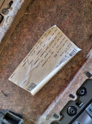 Guarnecido Puerta Trasera Izquierda VW Golf VI