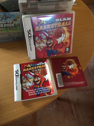 Caja Mario Slam Basketball Nintendo DS