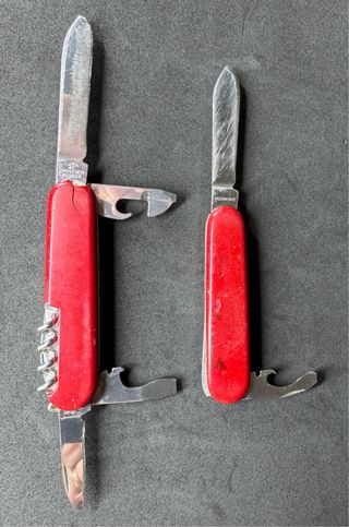 2 Coltelli Victorinox Svizzera Officer e Economy