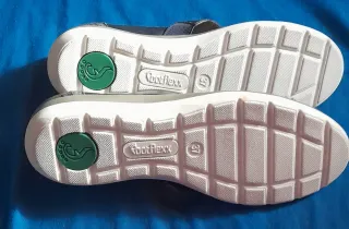 Scarpe donna blu/grigie traforate Scarpe benessere