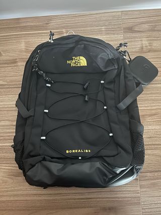 Zaino The North Face nero e giallo