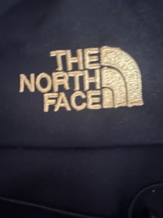 Zaino The North Face nero e giallo