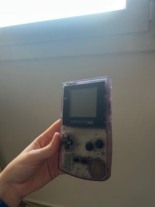 Nintendo Game Boy Color Morado Transparente