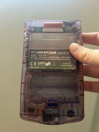 Nintendo Game Boy Color Morado Transparente