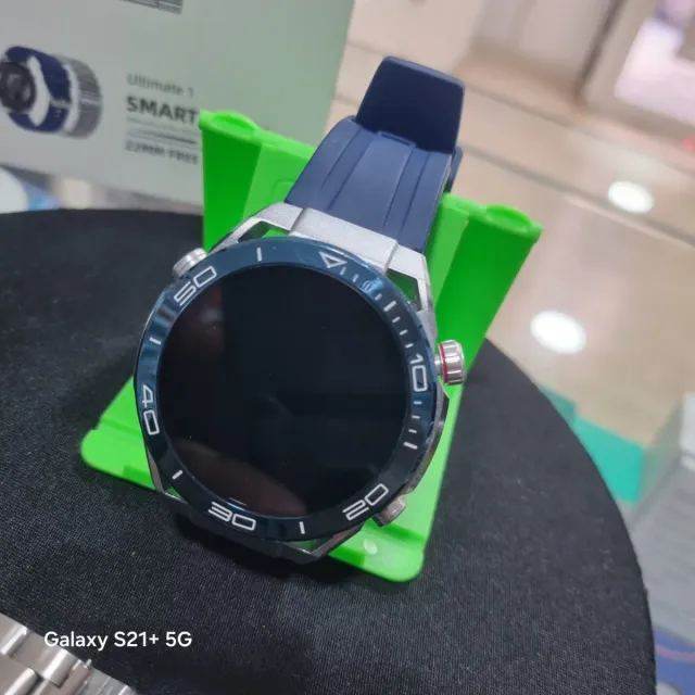 Smartwatch Android IP67 Azul/Plata pantalla 1.55
