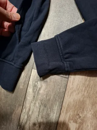 Armani Exchange felpa con cappuccio blu XS