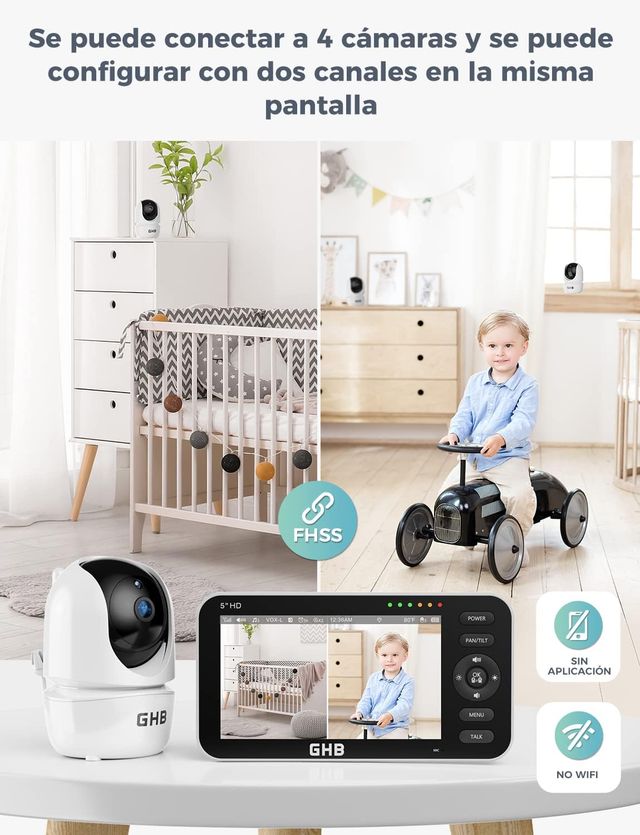 NUOVO - Telecamera Sorveglianza per Bambini GHB 5 HD