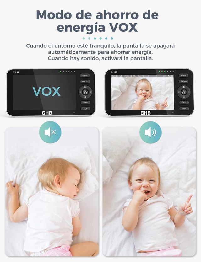 NUOVO - Telecamera Sorveglianza per Bambini GHB 5 HD